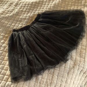 Tulle mini skirt
